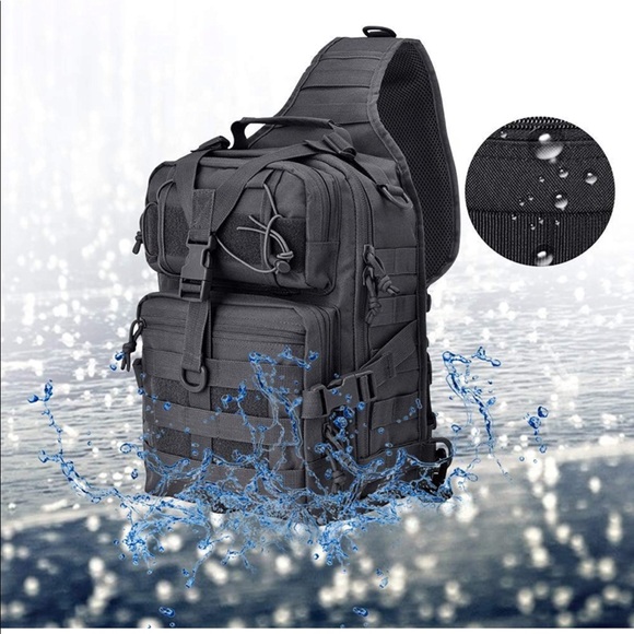 Tactical Sling Bag Pack Military Shoulder Sling - Picture 4 of 7